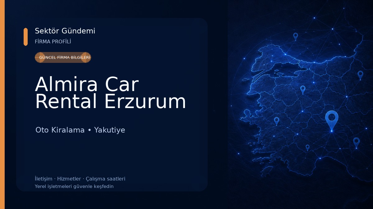 Almira Car Rental Erzurum