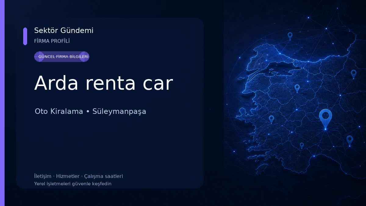 Arda renta car