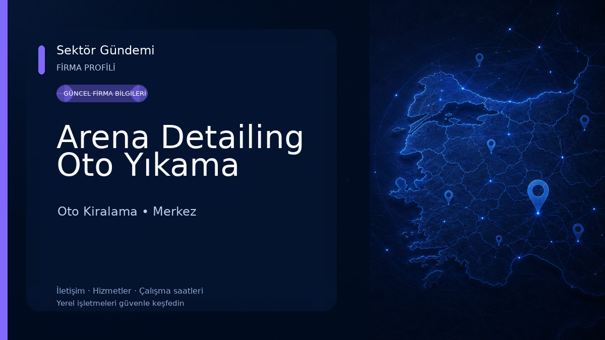 Arena Detailing Oto Yıkama Oto Kiralama