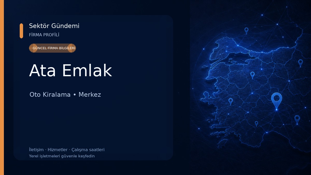 Ata Emlak Oto Kiralama