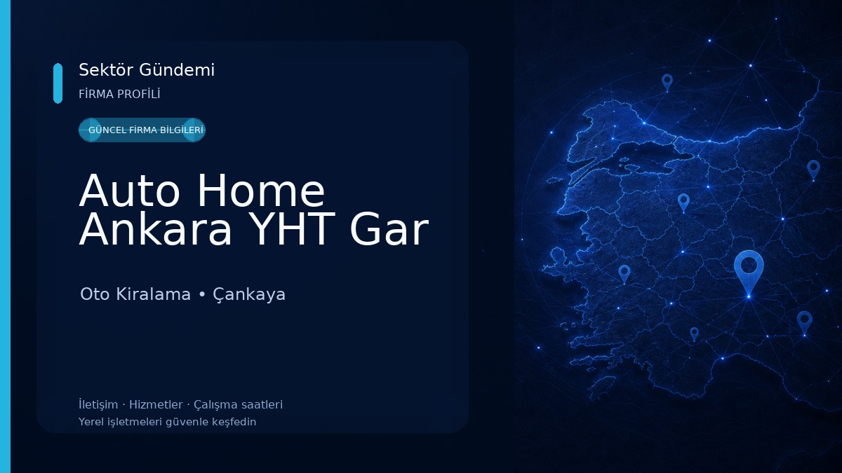 Auto Home Ankara YHT Gar Oto Kiralama