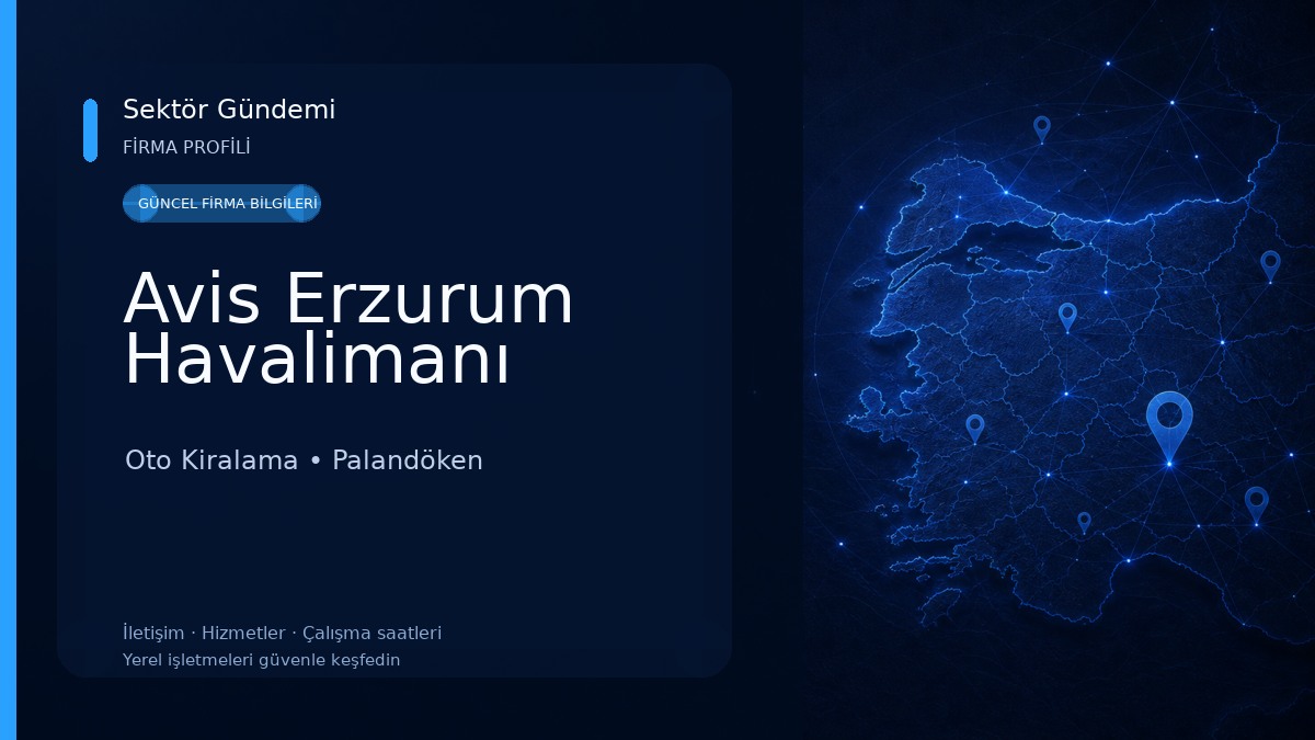 Avis Erzurum Havalimanı Oto Kiralama