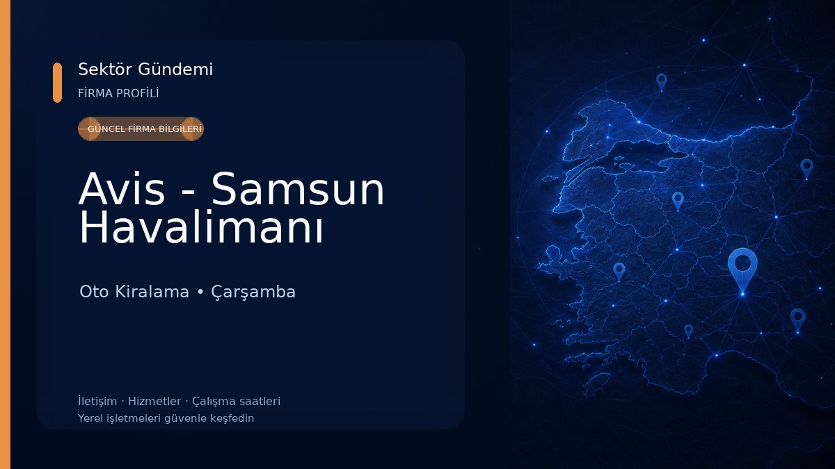 Avis - Samsun Havalimanı