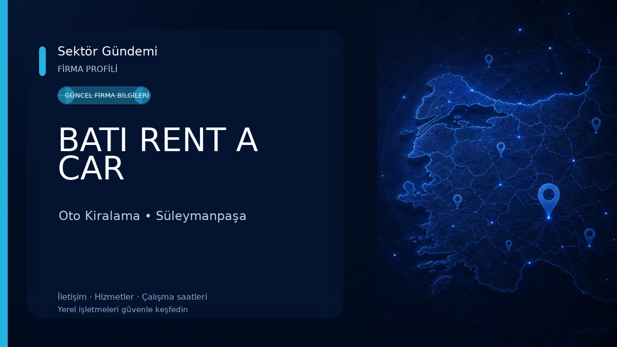 BATI RENT A CAR Oto Kiralama