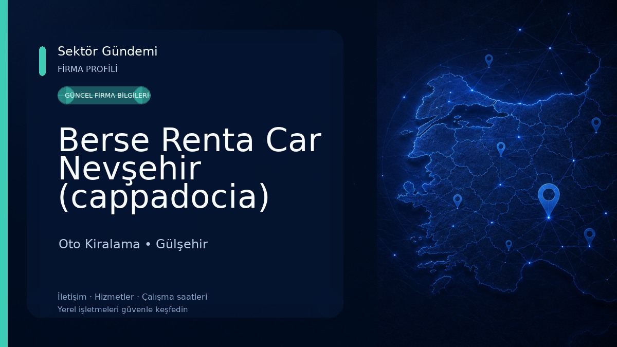 Berse Renta Car Nevşehir (cappadocia) Oto Kiralama