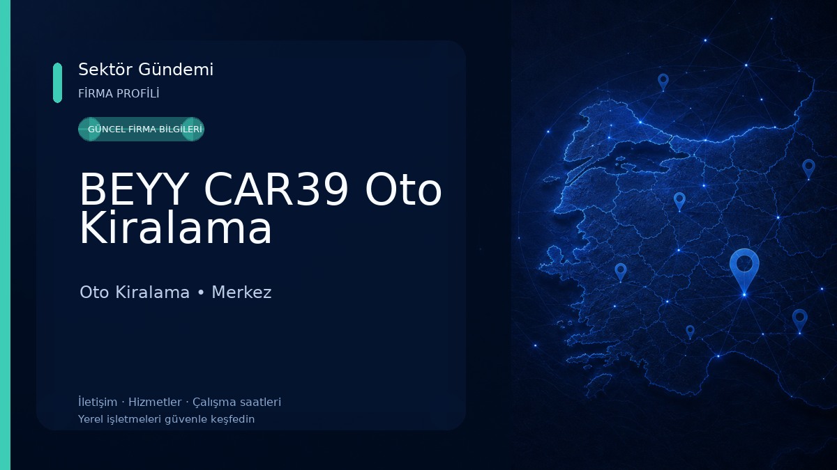 BEYY CAR39 Oto Kiralama 