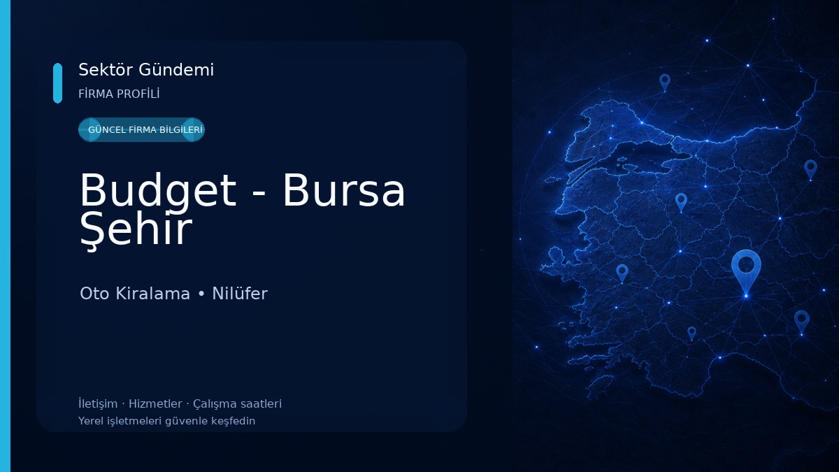 Budget - Bursa Şehir Oto Kiralama