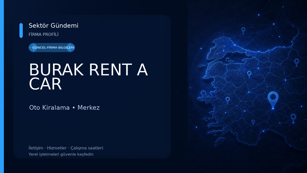 BURAK RENT A CAR Oto Kiralama