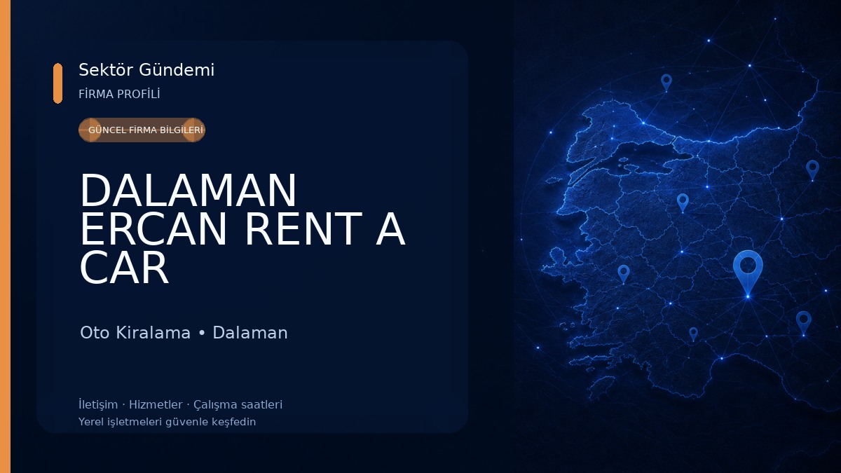 DALAMAN ERCAN RENT A CAR Oto Kiralama