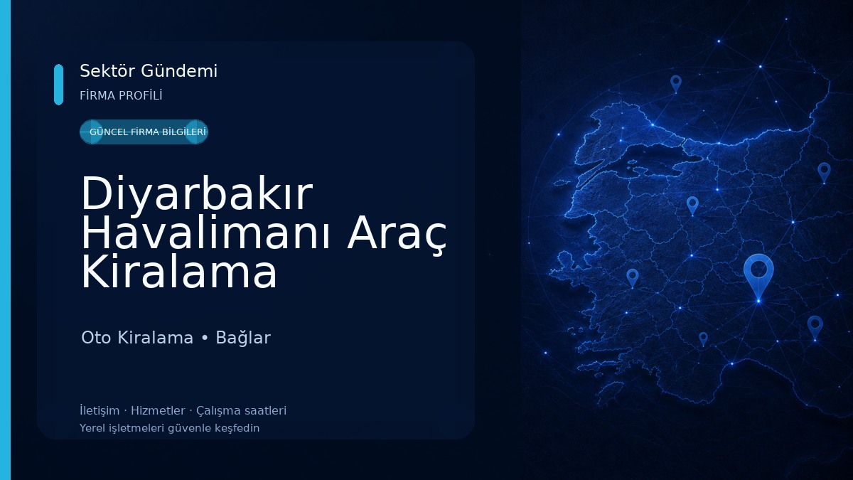 Diyarbakır Havalimanı Araç Kiralama