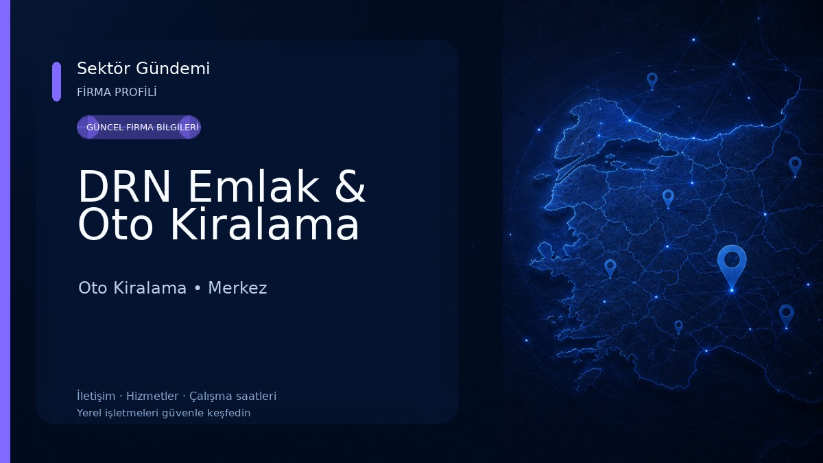 DRN Emlak & Oto Kiralama 