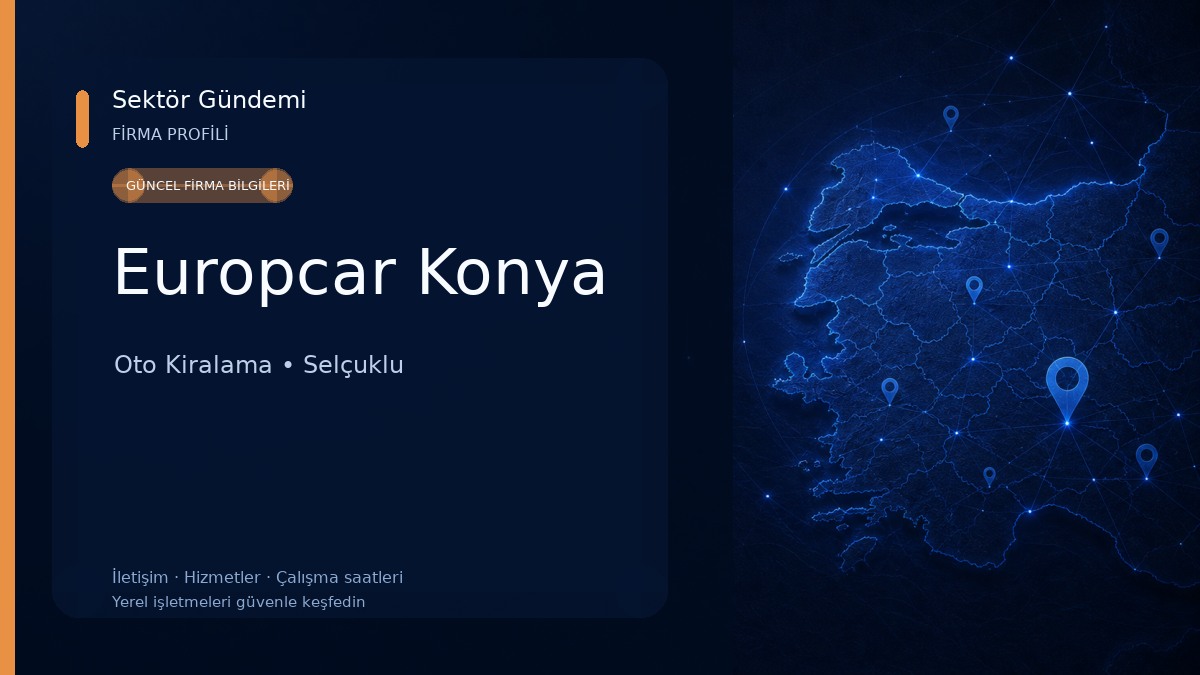 Europcar Konya Oto Kiralama