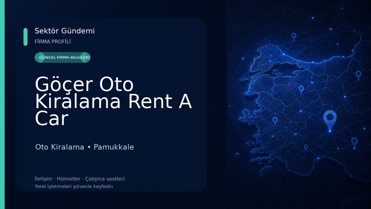 Göçer Oto Kiralama Rent A Car Oto Kiralama