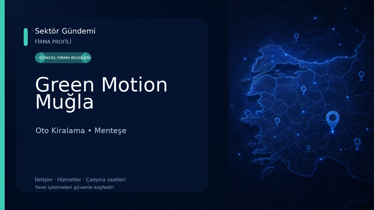 Green Motion Muğla 
