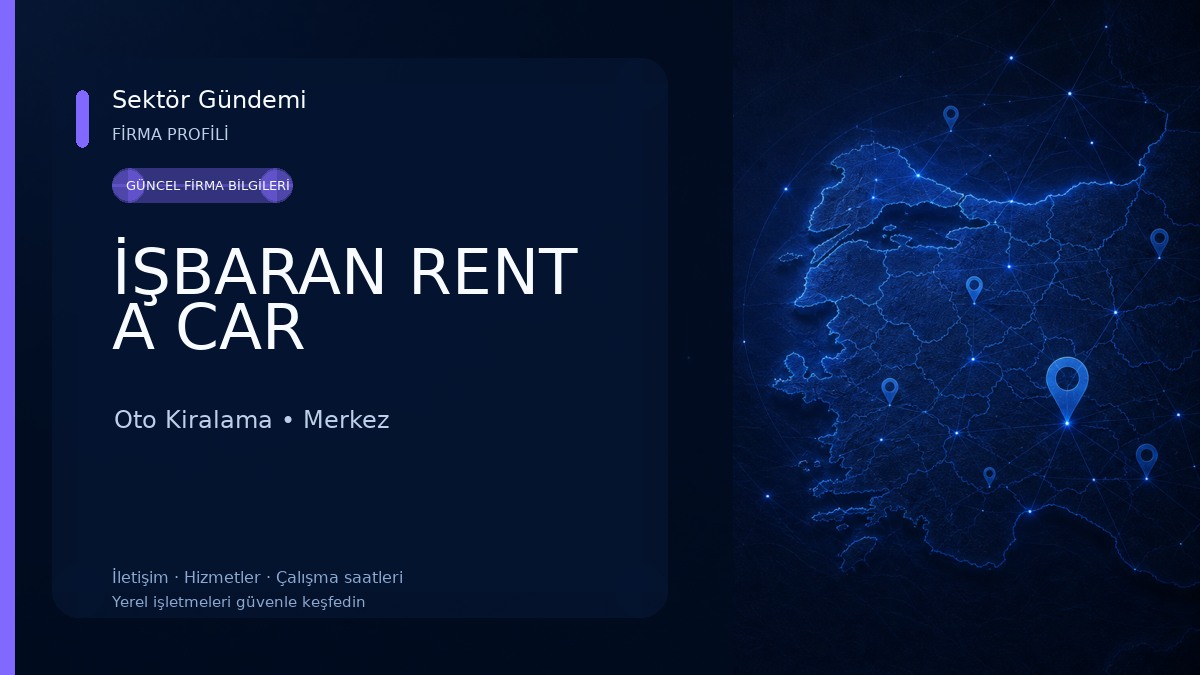 İŞBARAN RENT A CAR Oto Kiralama