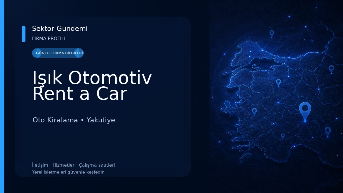 Işık Otomotiv Rent a Car Oto Kiralama