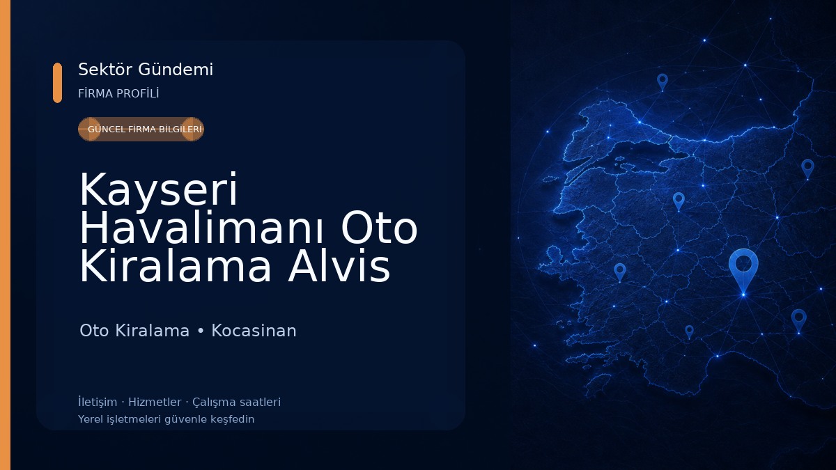 Kayseri Havalimanı Oto Kiralama Alvis