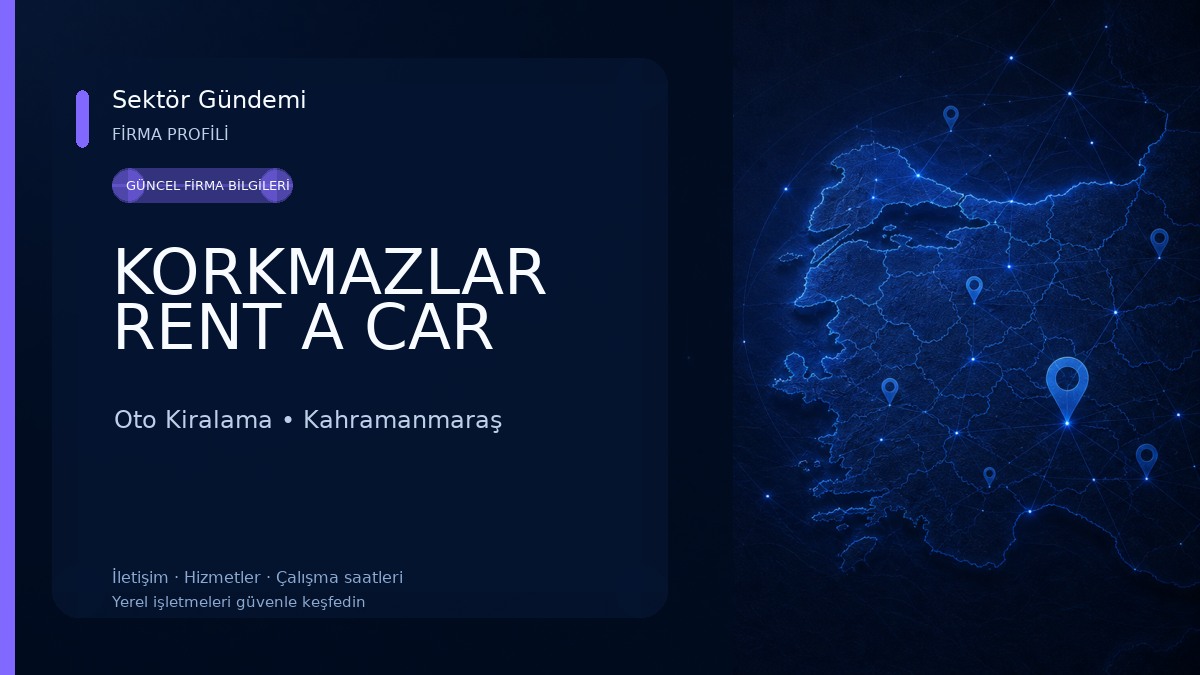 KORKMAZLAR RENT A CAR Oto Kiralama