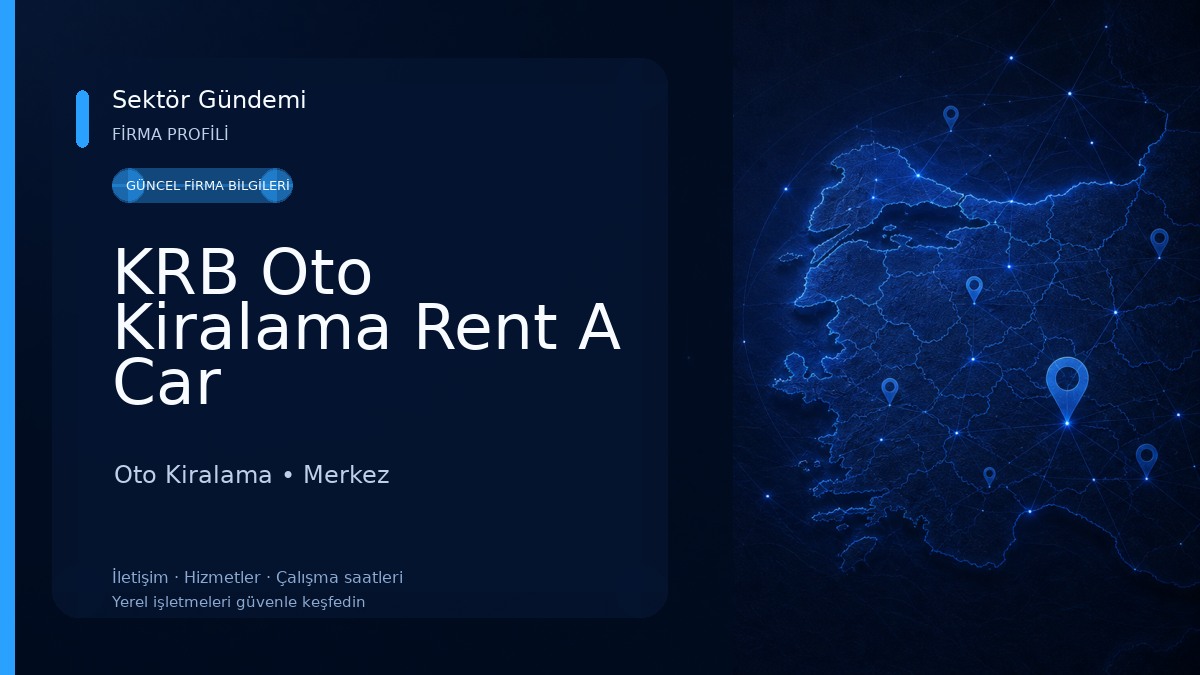 KRB Oto Kiralama Rent A Car Oto Kiralama