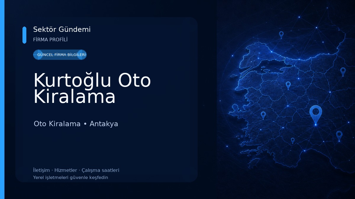 Kurtoğlu Oto Kiralama Oto Kiralama