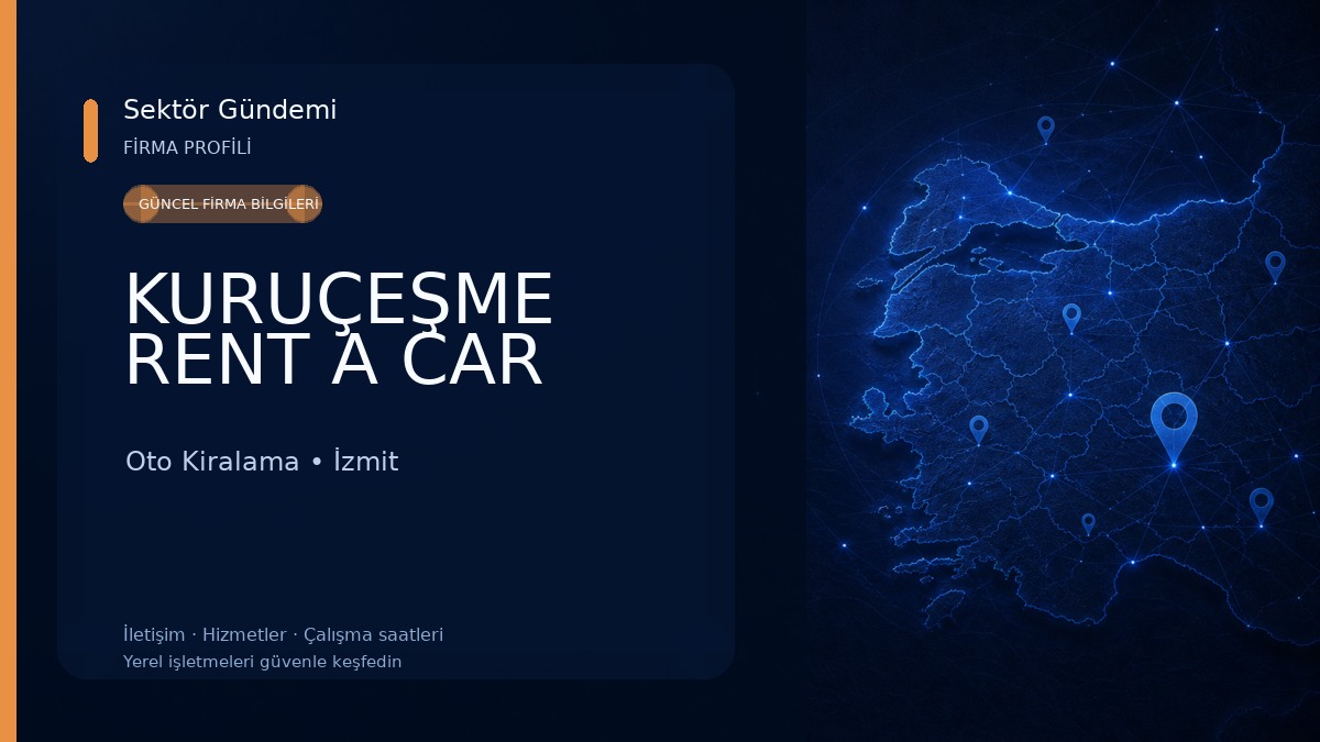 KURUÇEŞME RENT A CAR Oto Kiralama