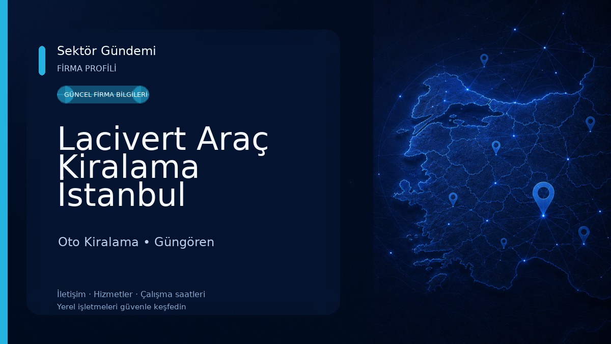 Lacivert Araç Kiralama İstanbul Oto Kiralama