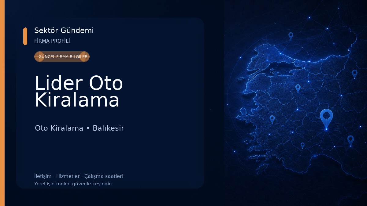 Lider Oto Kiralama Oto Kiralama