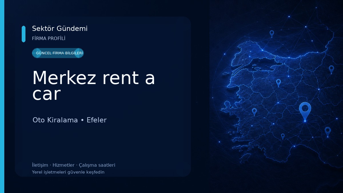 Merkez rent a car Oto Kiralama