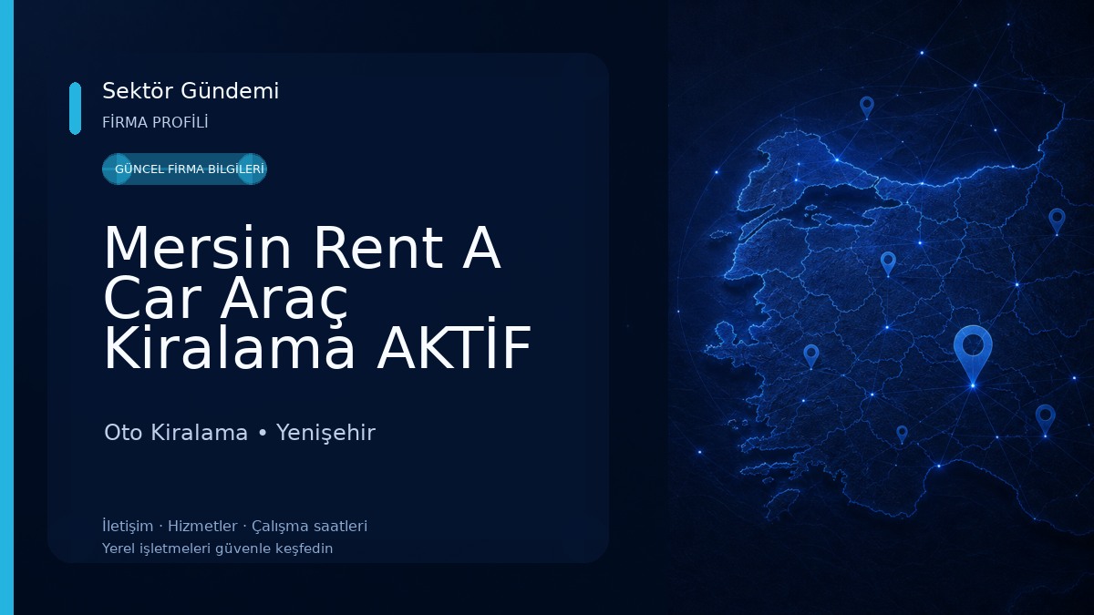 Mersin Rent A Car Araç Kiralama AKTİF