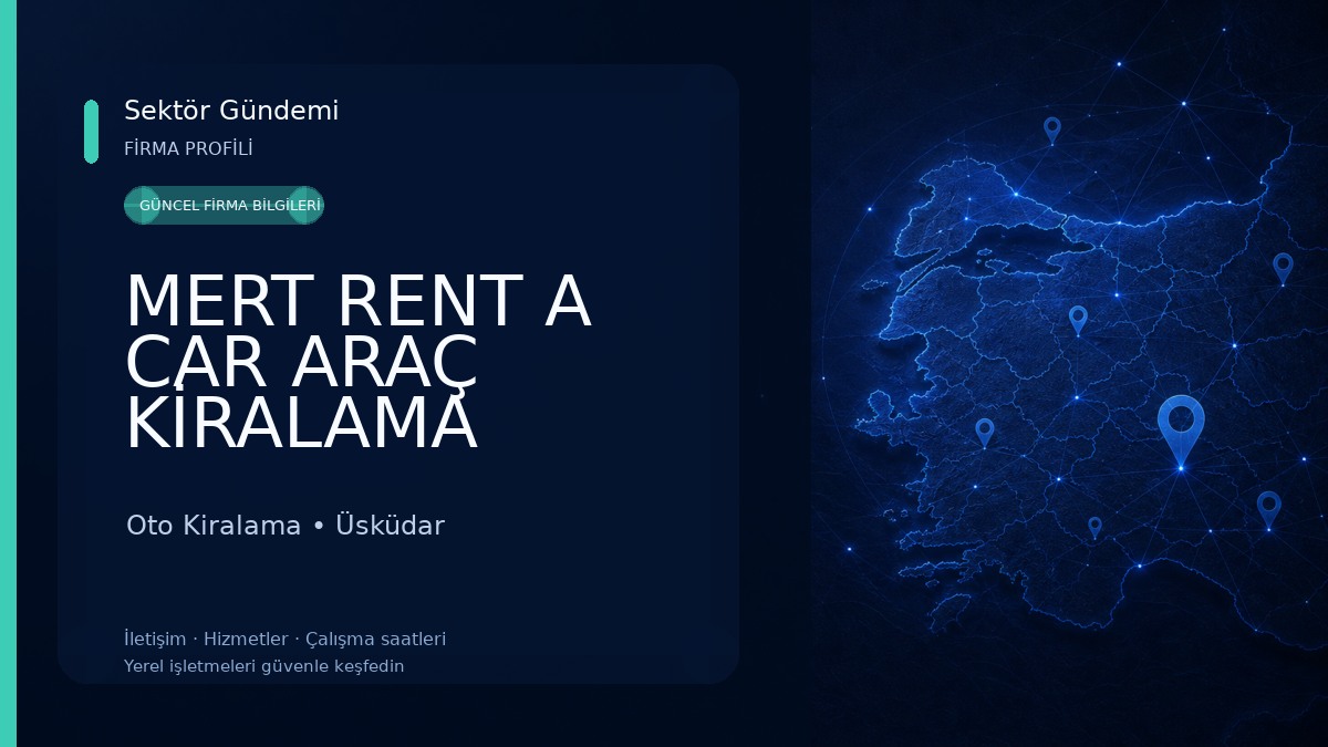 MERT RENT A CAR ARAÇ KİRALAMA Oto Kiralama
