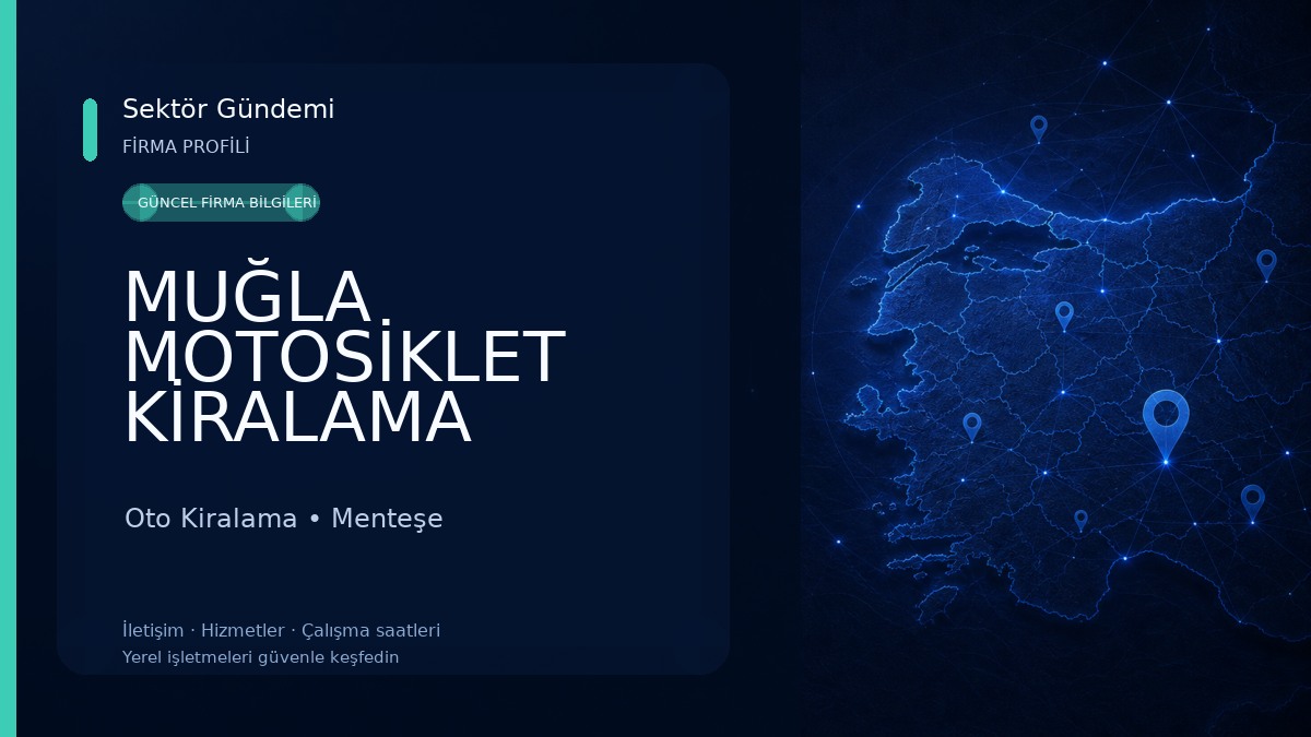 MUĞLA MOTOSİKLET KİRALAMA Oto Kiralama