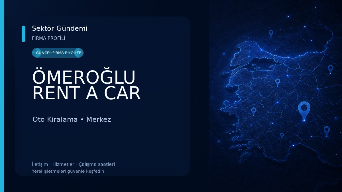 ÖMEROĞLU RENT A CAR