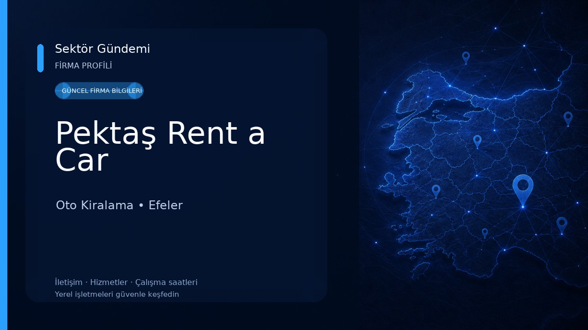 Pektaş Rent a Car Oto Kiralama