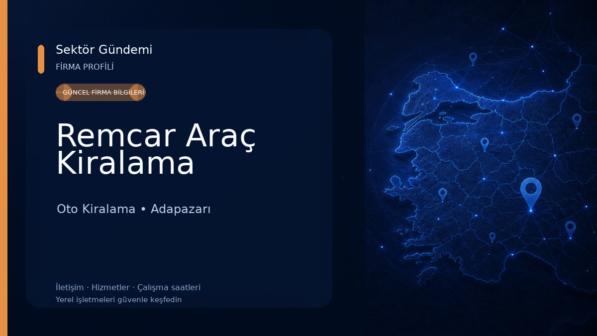 Remcar Araç Kiralama Oto Kiralama
