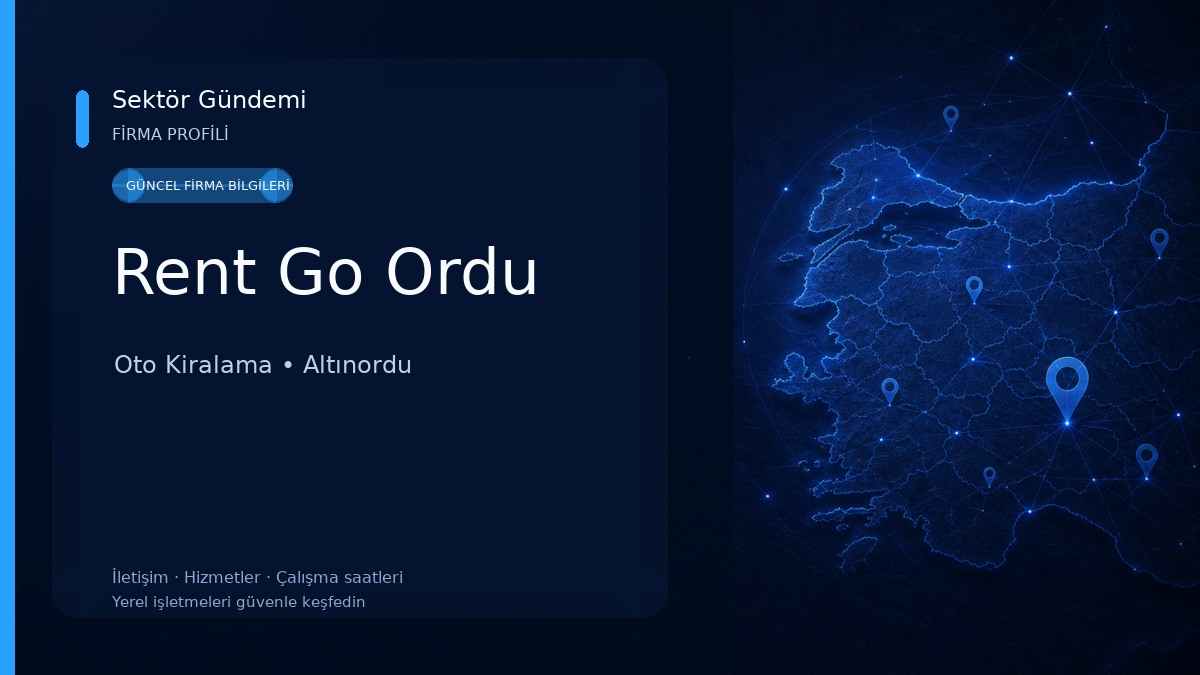Rent Go Ordu Oto Kiralama