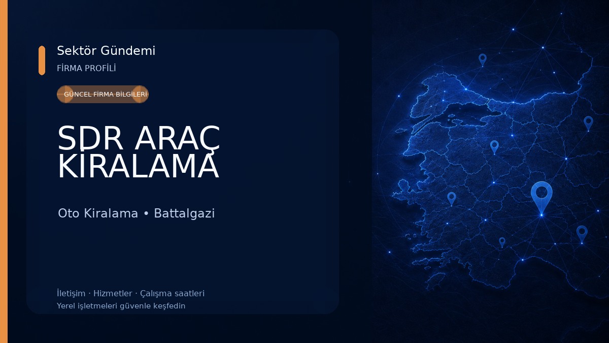 SDR ARAÇ KİRALAMA Oto Kiralama