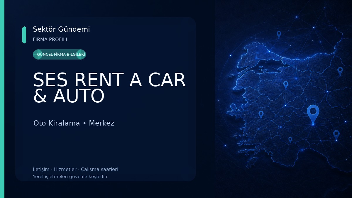 SES RENT A CAR & AUTO Oto Kiralama