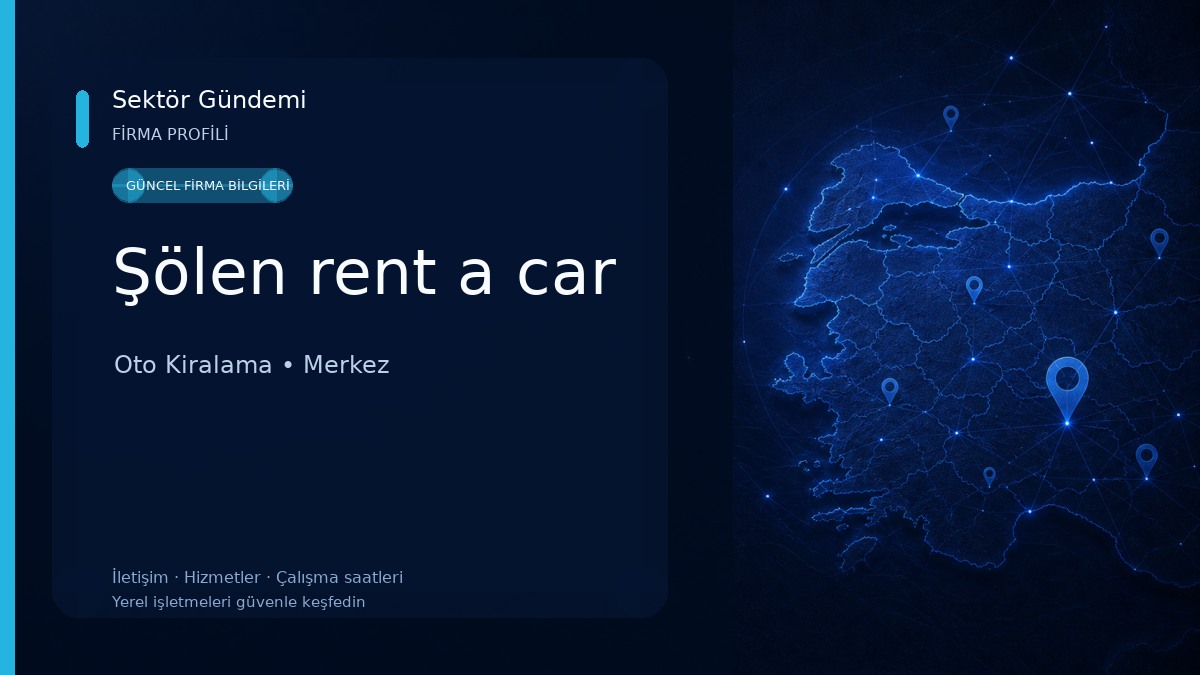 Şölen rent a car 