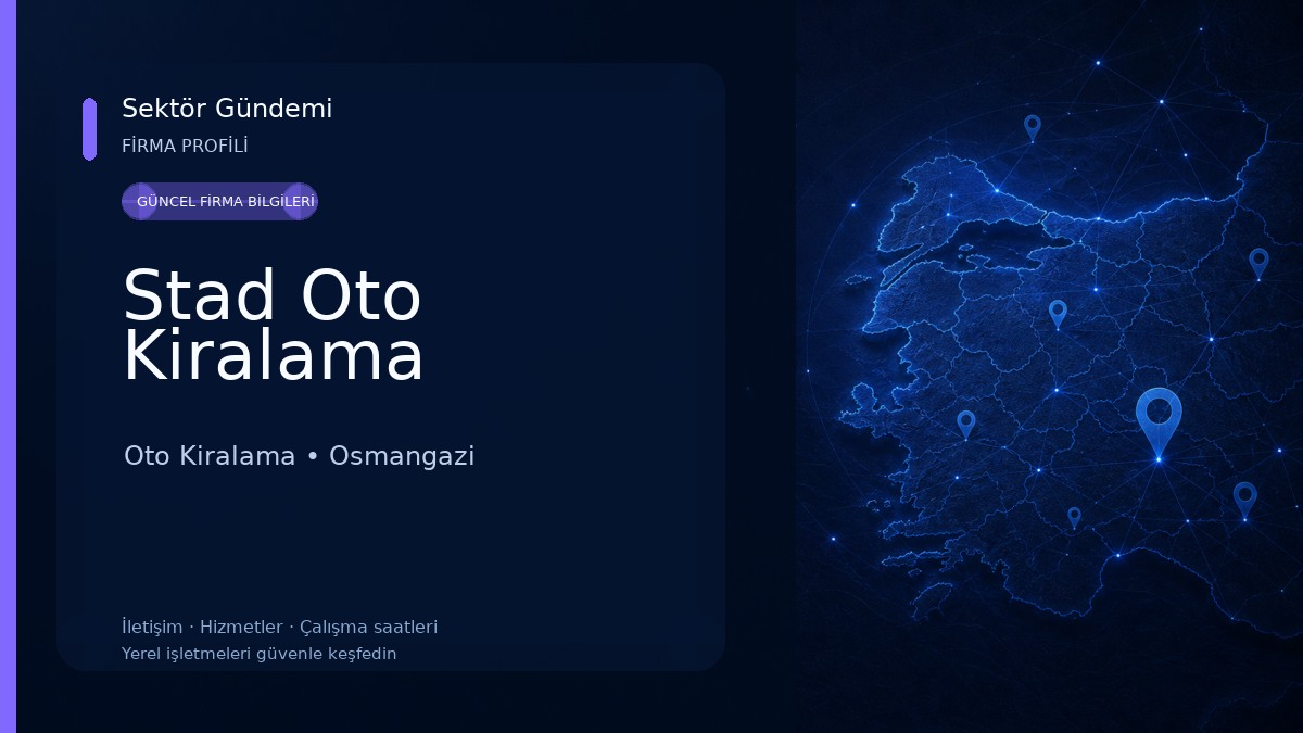 Stad Oto Kiralama Oto Kiralama