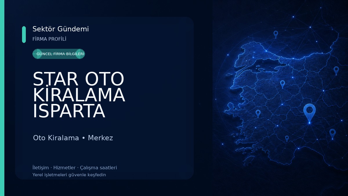 STAR OTO KİRALAMA ISPARTA