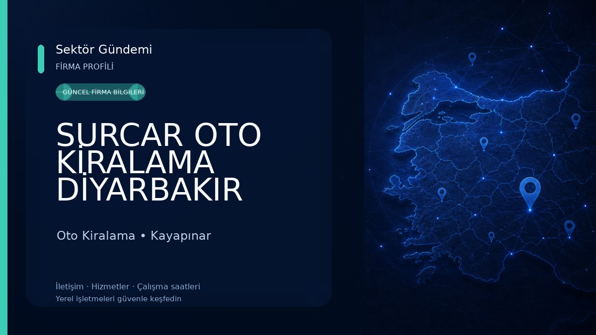 SURCAR OTO KİRALAMA DİYARBAKIR OTO KİRALAMA ARAÇ KİRALAMA
