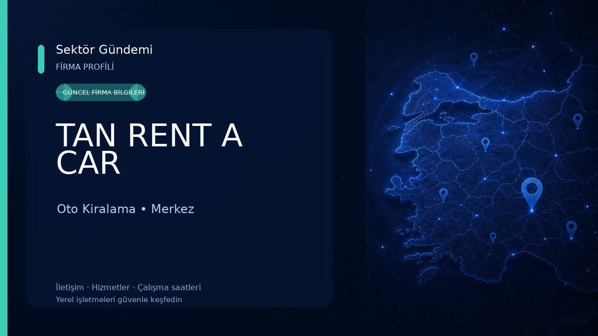 TAN RENT A CAR 