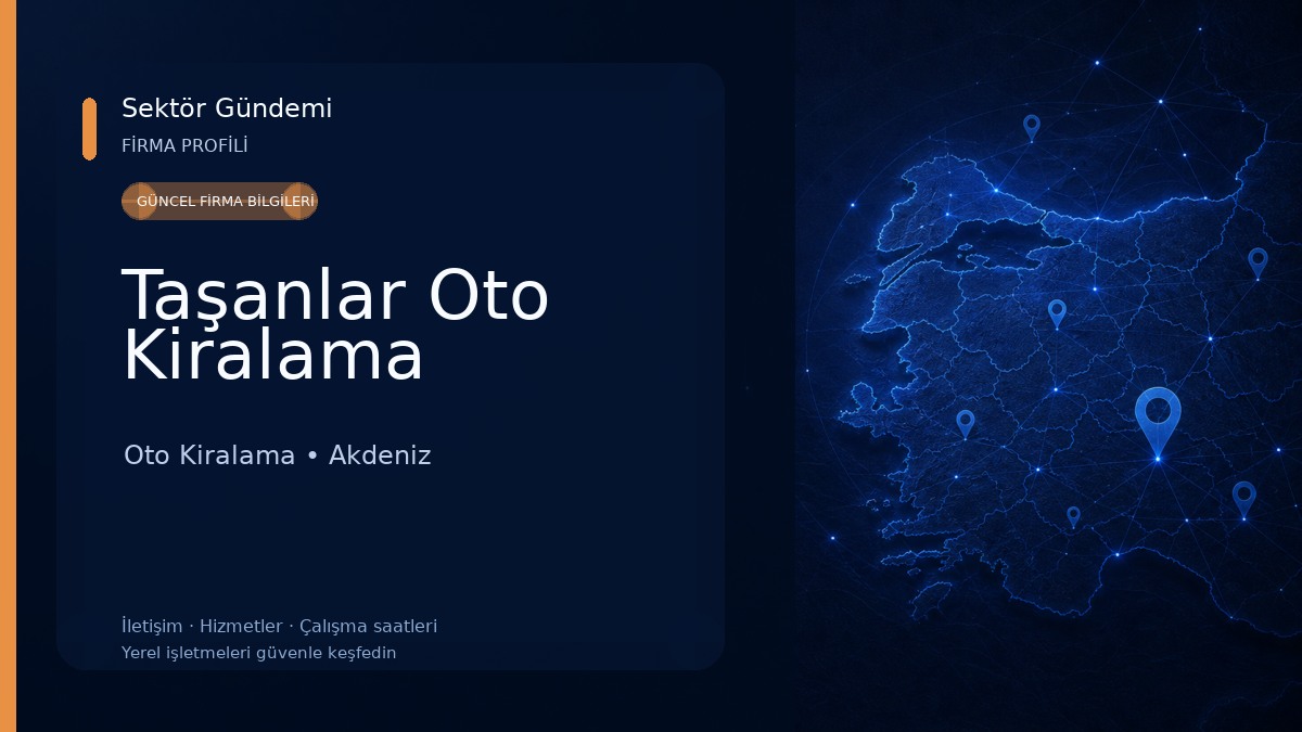 Taşanlar Oto Kiralama Oto Kiralama