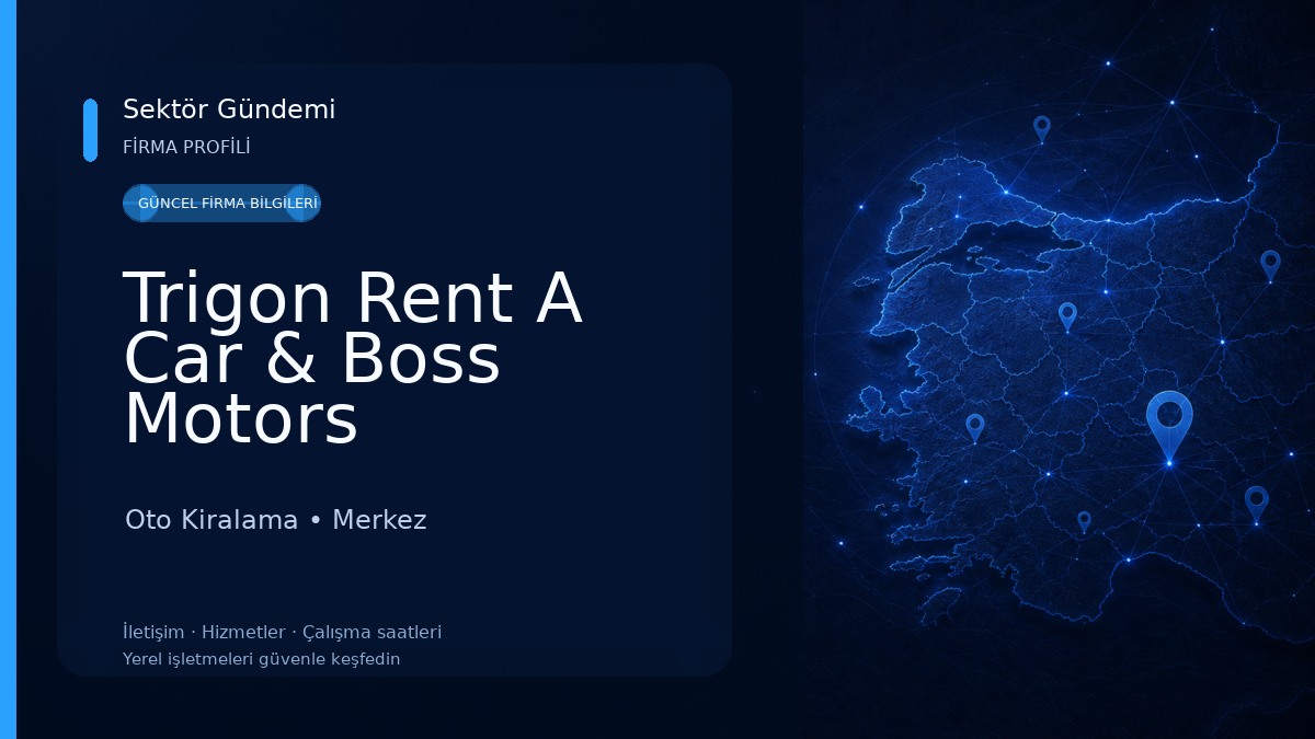 Trigon Rent A Car & Boss Motors 