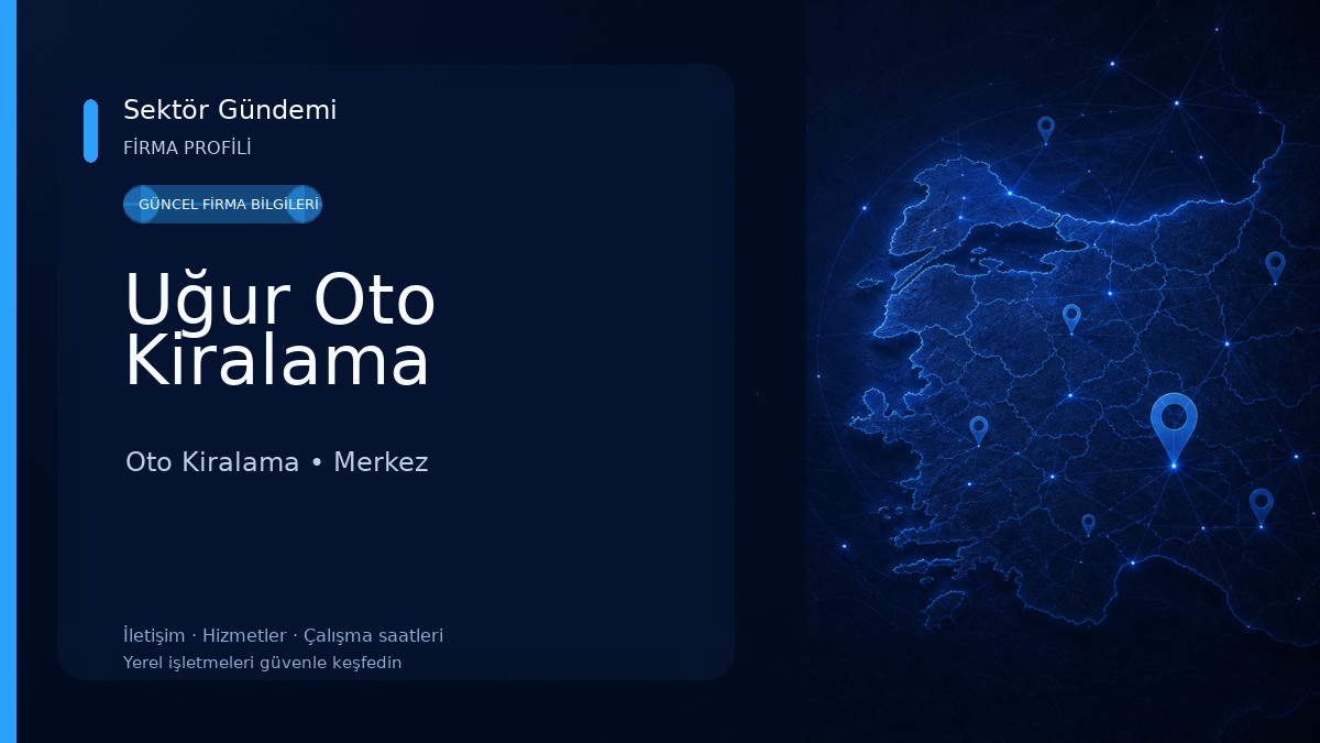 Uğur Oto Kiralama Oto Kiralama