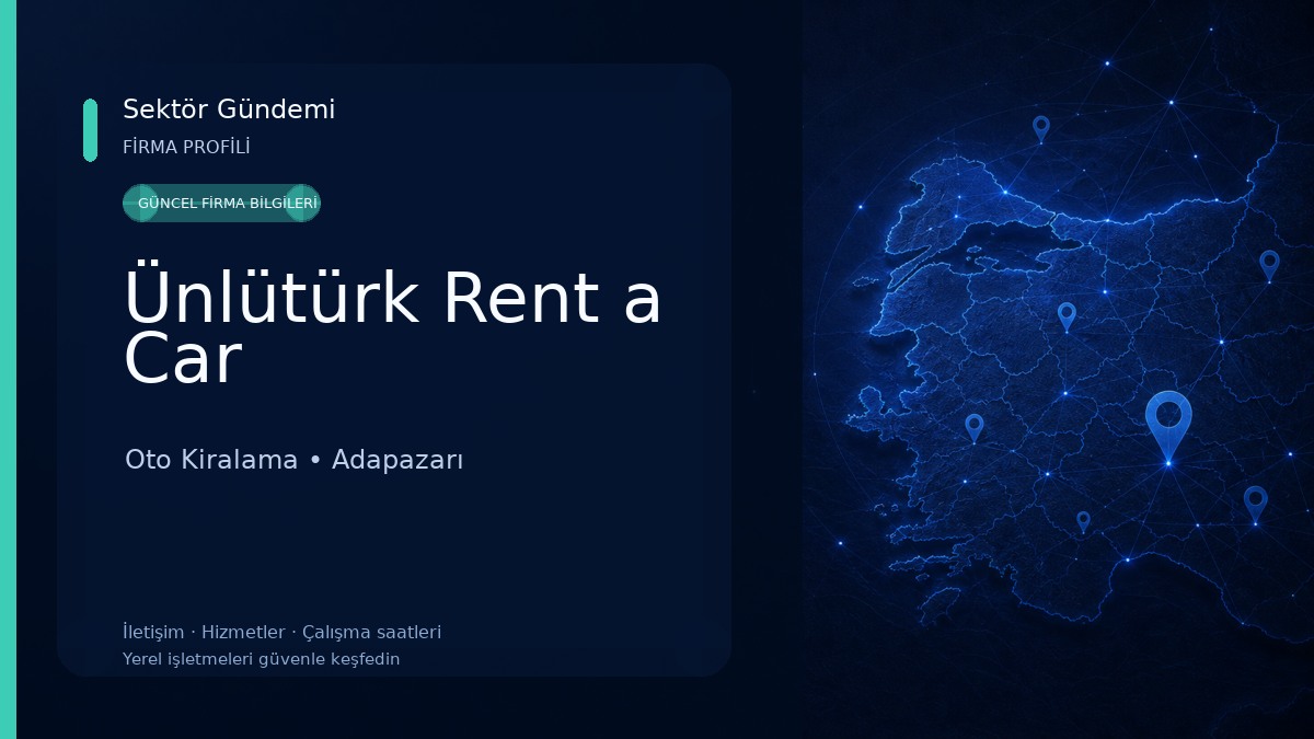 Ünlütürk Rent a Car Oto Kiralama