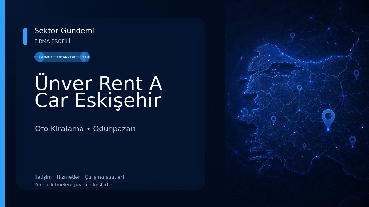 Ünver Rent A Car Eskişehir Oto Kiralama