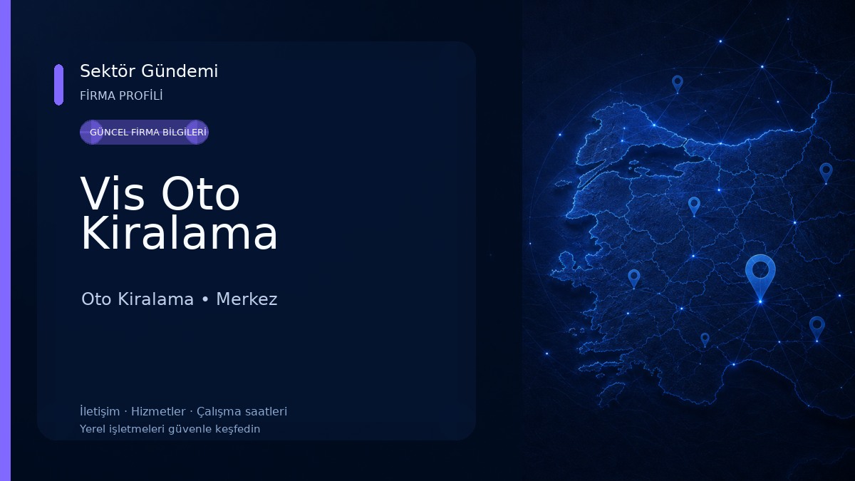 Vis Oto Kiralama