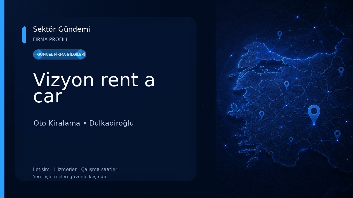 Vizyon rent a car Oto Kiralama