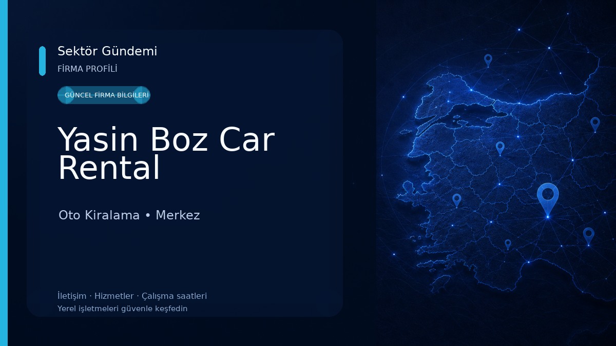 Yasin Boz Car Rental Oto Kiralama